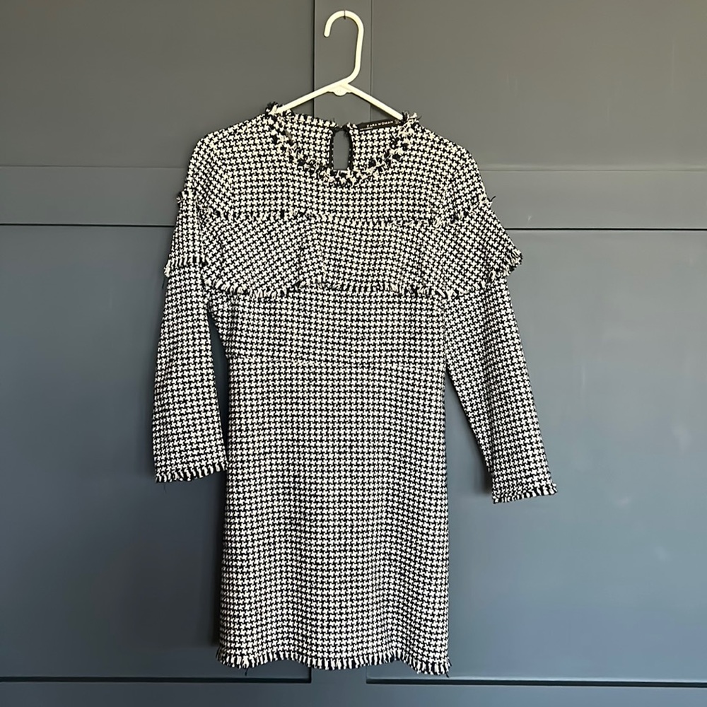 Zara tweed dress